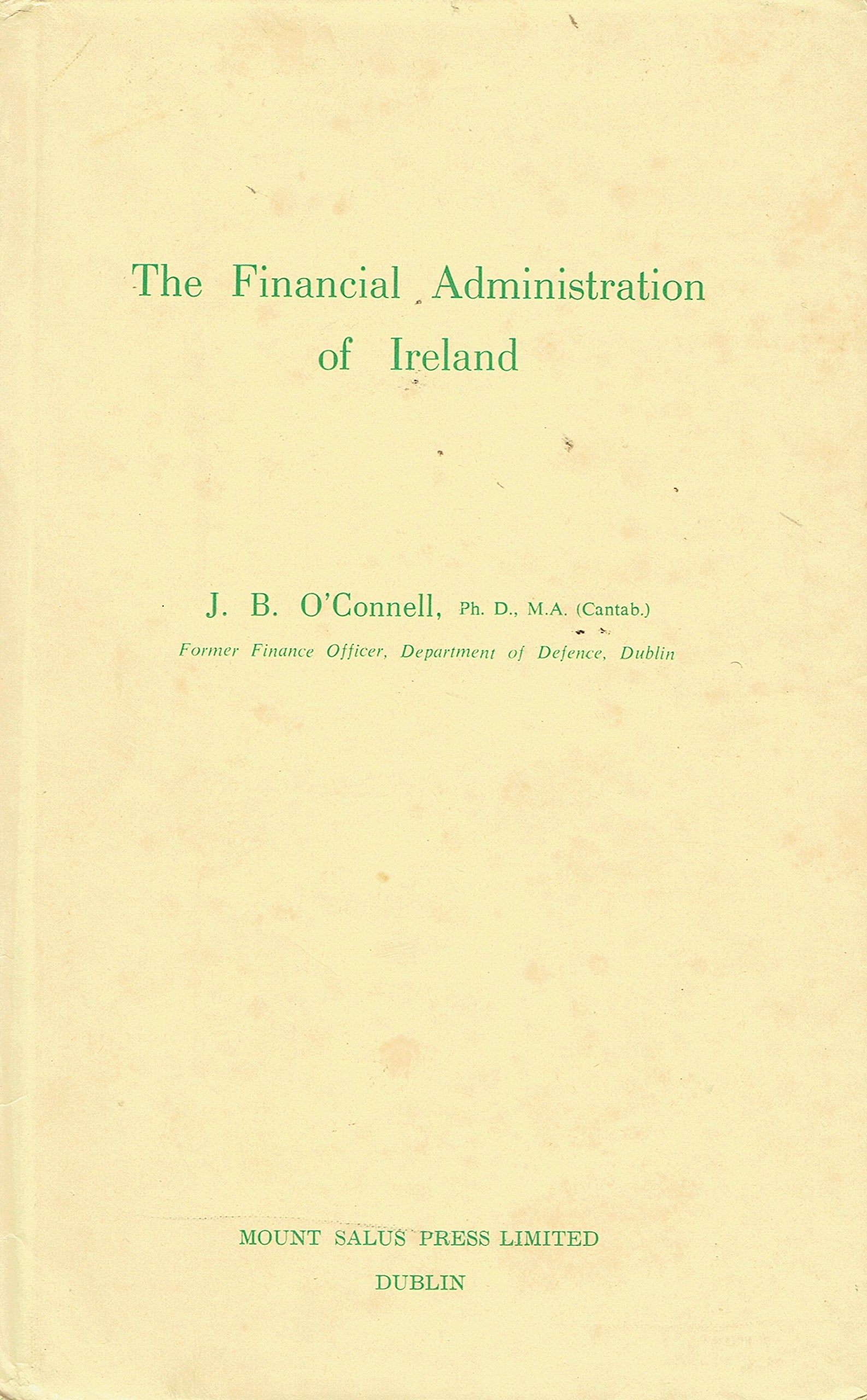 The Financial Administration of Ireland
