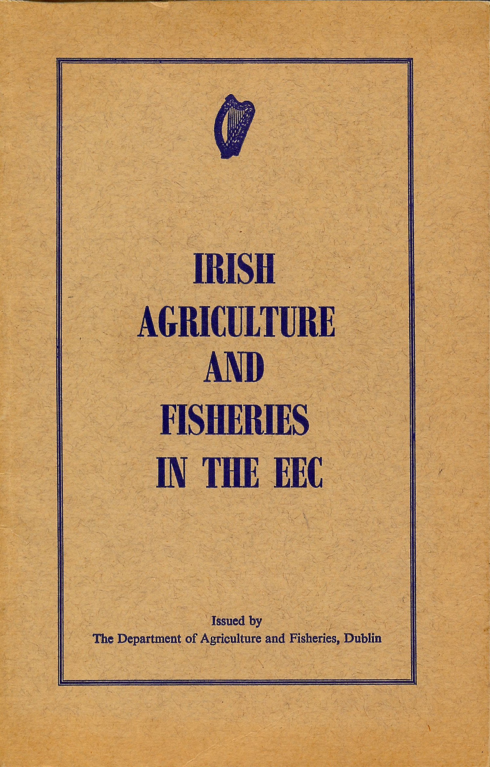 Irish agriculture and fisheries in the EEC
