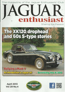 Jaguar Enthusiast magazine, April 2013, Vol 29, No 4 - The Magazine of the Jaguar Enthusiasts' Club - Sharing the Passion