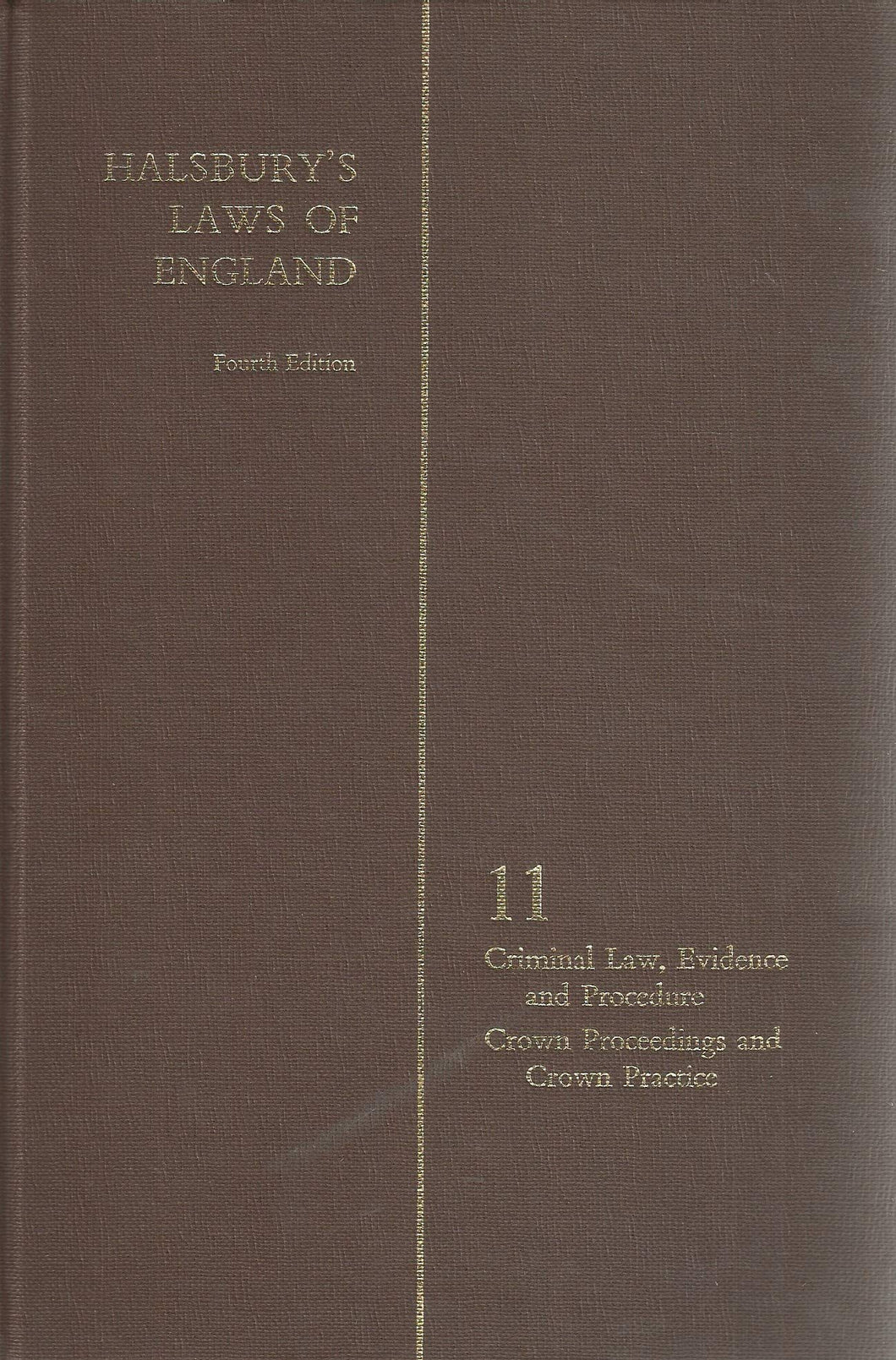 Halsbury's laws of England