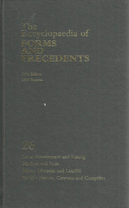 Encyclopedia of Forms and Precedents: Vol 26