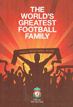 Load image into Gallery viewer, The World&#39;s Greatest Football Family: Liverpool Football Club (LFC) Official Membership Book 2018/19