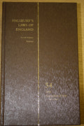 Halsbury's Laws Of England Volume 54