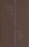 Halsbury's Laws of England Vol 42