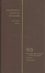 Halsbury's Laws of England 4th Edition Volume 9 (2)
