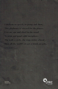 Lyric Theatre Gala Opening, 1 May 2011: Souvenir Programme