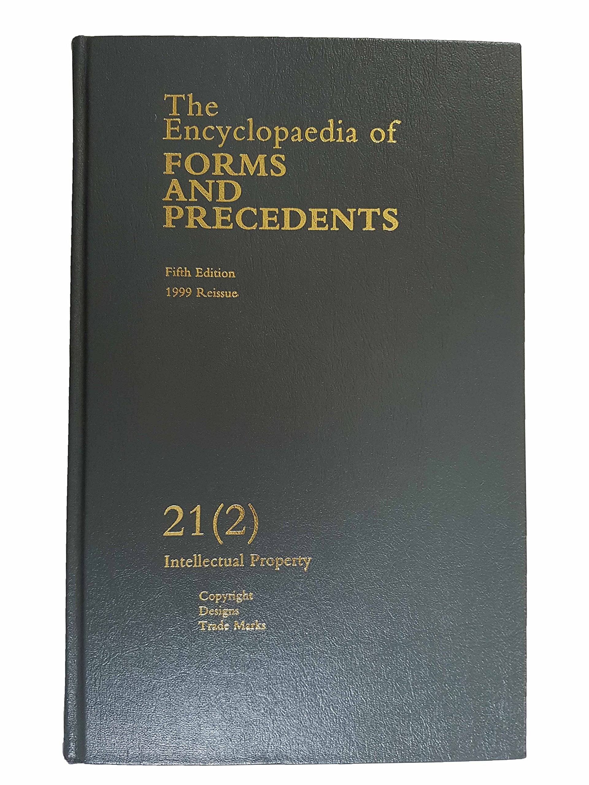 The Encyclopaedia of Forms and Precedents: Volume 21 (2)