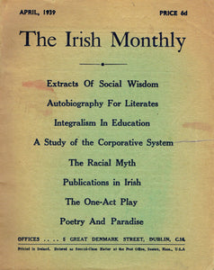 The Irish Monthly - April 1939, No. 790