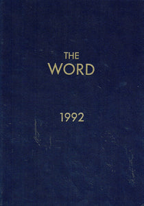 The Word magazine - 1992: the full year's magazines bound
