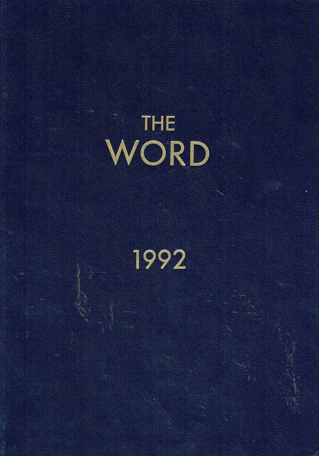 The Word magazine - 1992: the full year's magazines bound