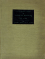 Twenty-One Years of Industrial Financing 1933 to 1954.