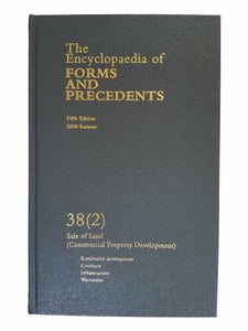 Encylopedia of Forms and Precedents