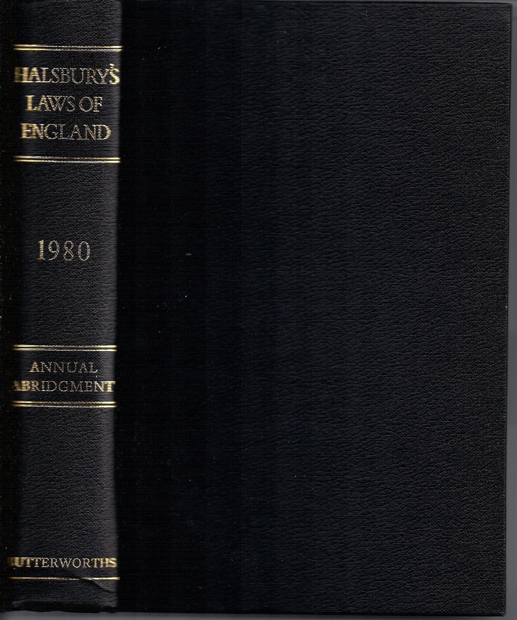 Halsbury's Laws of England, annual abridgement