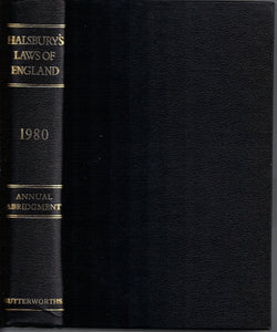 Halsbury's Laws of England, annual abridgement