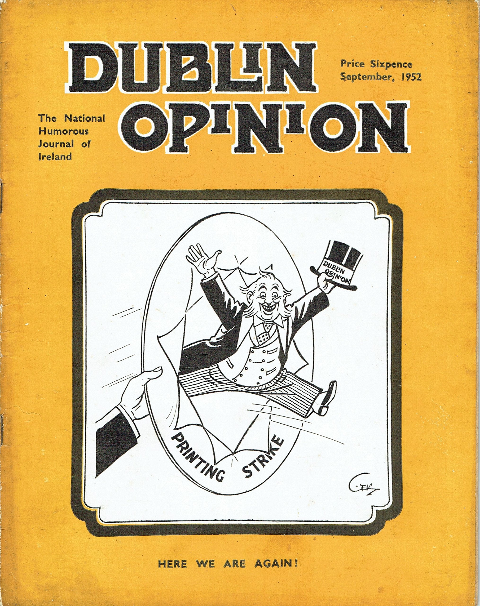 Dublin Opinion: The National Humorous Journal of Ireland - September 1952