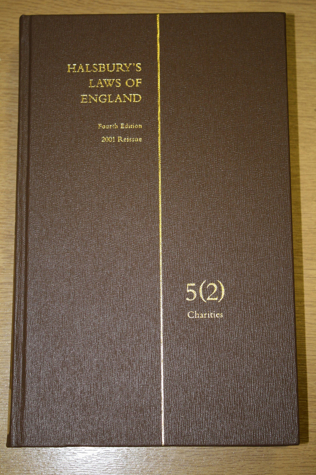 HALSBURY'S LAWS OF ENGLAND VOLUME 5(2)