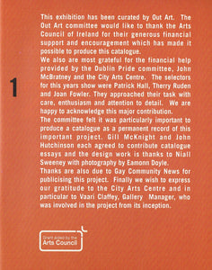 Out Art - Pride in Diversity: An Exhibition of Gay, Lesbian and Queer Art, City Arts Centre 1996