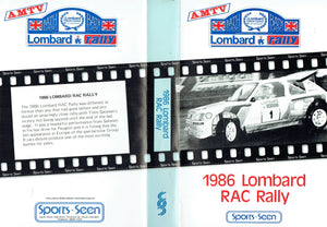 1986 Lombard RAC Rally - AMTV [VHS]