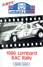 Load image into Gallery viewer, 1986 Lombard RAC Rally - AMTV [VHS]