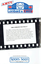 Load image into Gallery viewer, 1986 Lombard RAC Rally - AMTV [VHS]