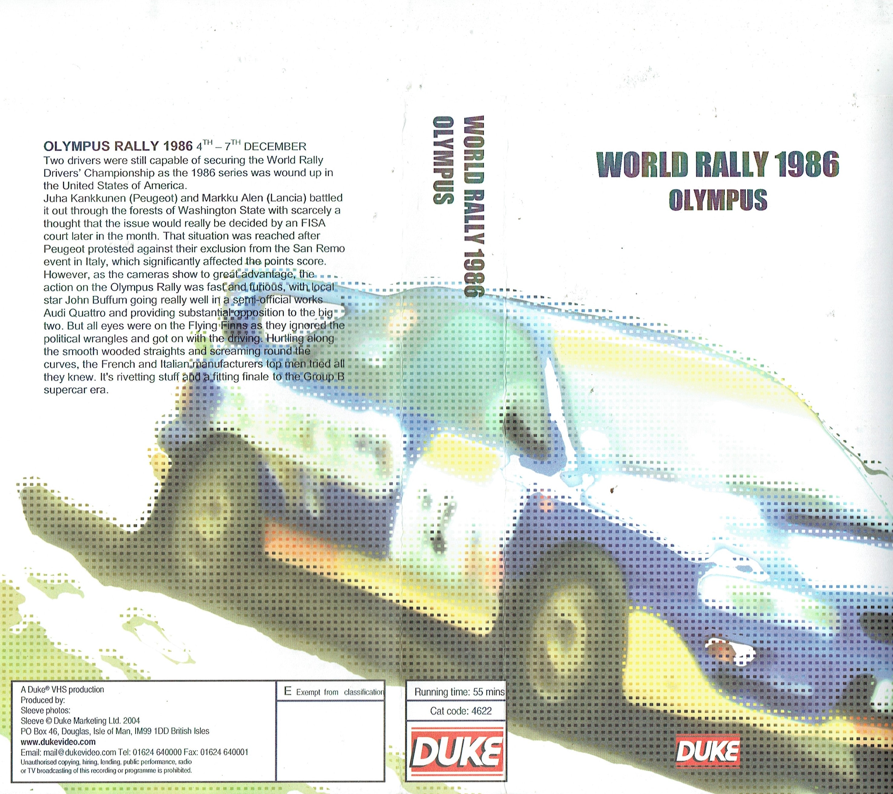 World Rally 1986 - Olympus [VHS]