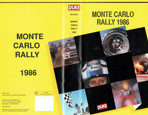 Monte Carlo Rally 1986 [VHS]