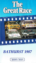 Load image into Gallery viewer, The Great Race: Bathrust 1987 - James Hardie 1000 [VHS]