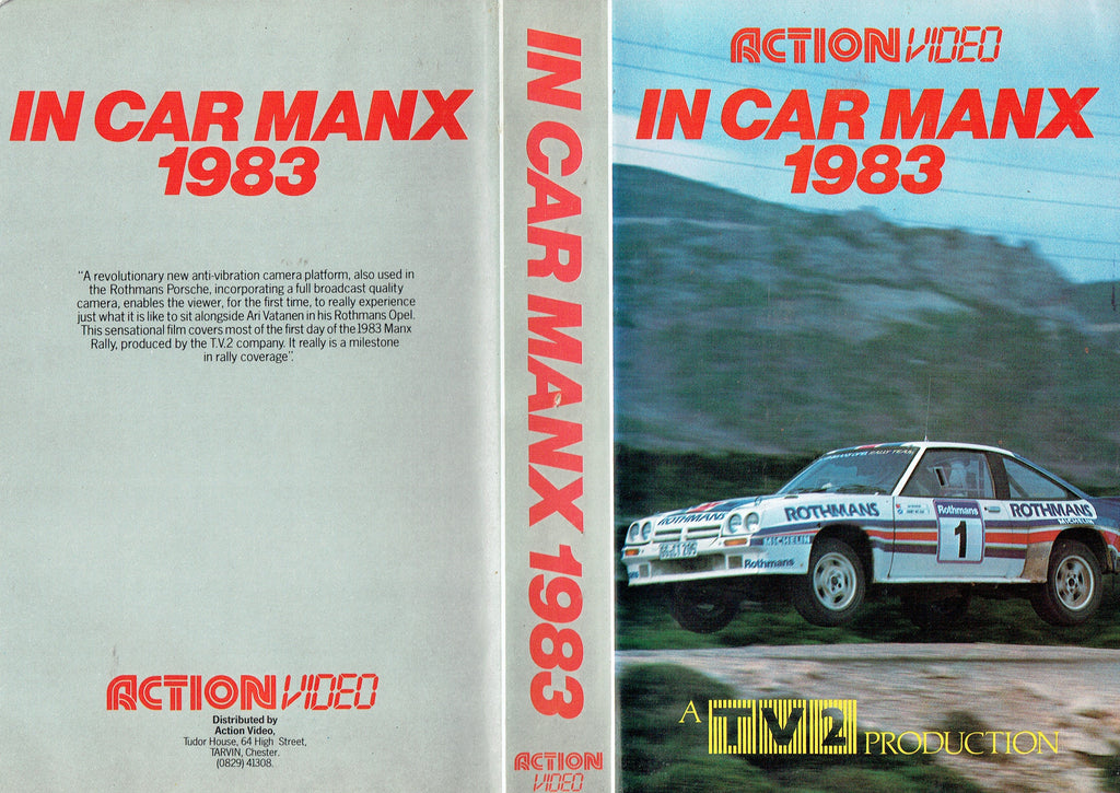 In Car Manx 1983 - Manx Rally - A TV2 Production [VHS]