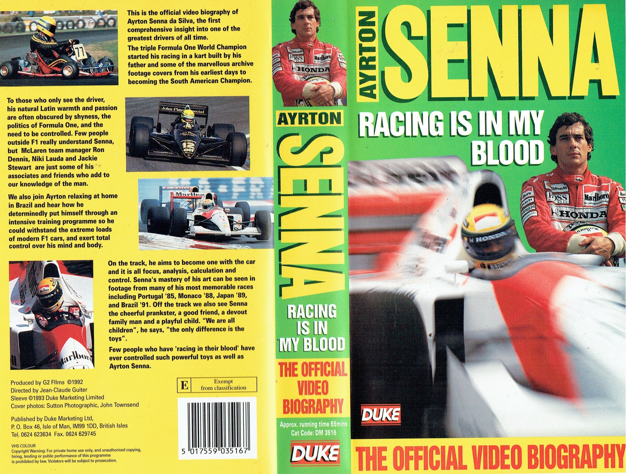 Ayrton Senna: Racing Is In My Blood   The Official Video Biography