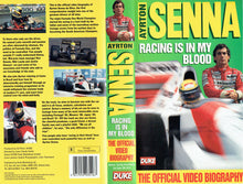 Load image into Gallery viewer, Ayrton Senna: Racing Is In My Blood - The Official Video Biography [VHS]