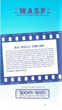 Load image into Gallery viewer, RAC Rally 1980-1989 - World Action Sports Productions/Sports Seen [VHS]