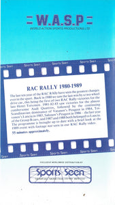RAC Rally 1980-1989 - World Action Sports Productions/Sports Seen [VHS]
