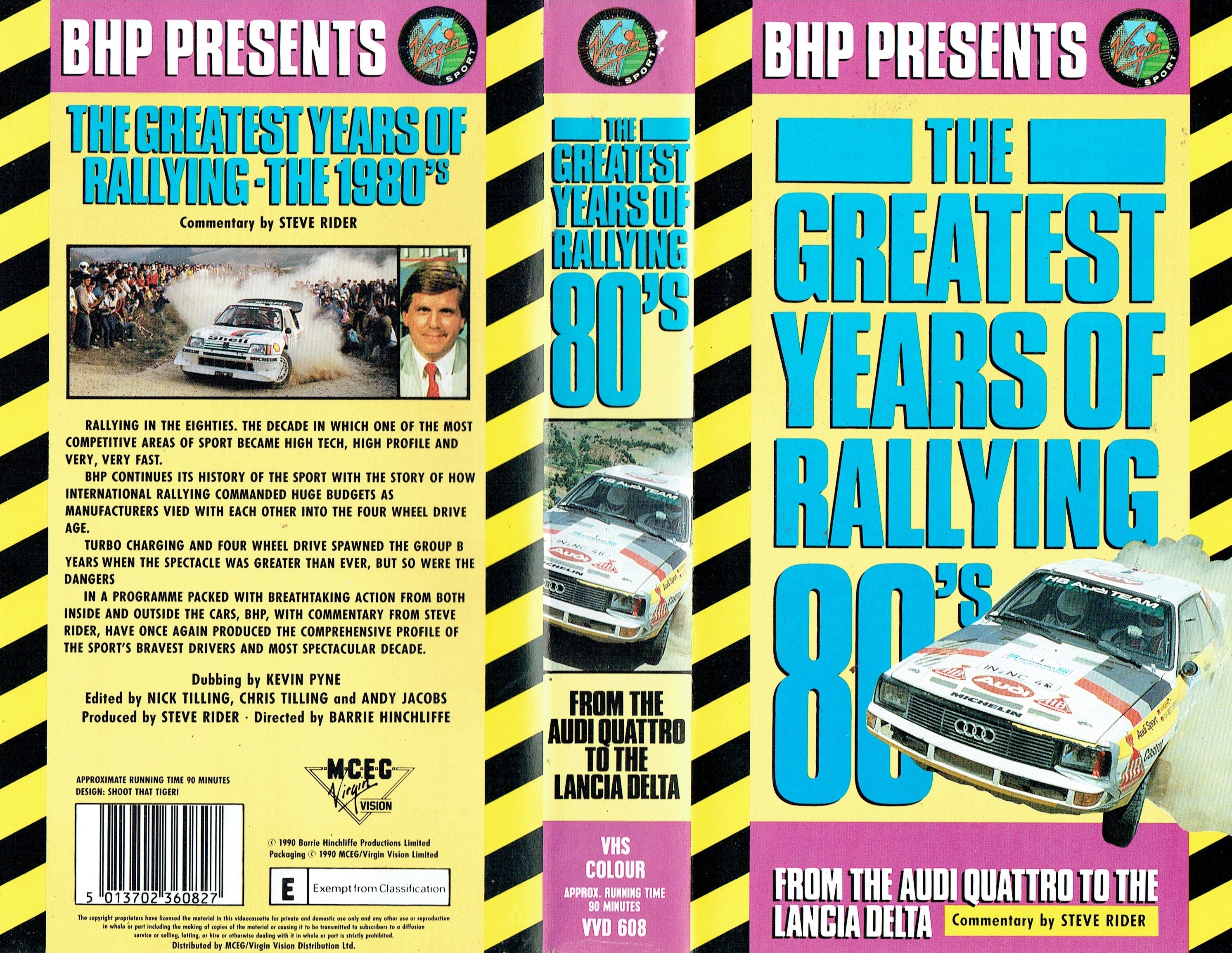 The Greatest Years Of Rallying: 1980s [VHS]