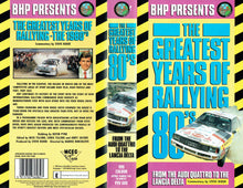 Load image into Gallery viewer, The Greatest Years Of Rallying: 1980s [VHS]