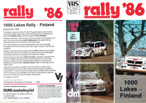 Rally '86: 1000 Lakes Rally 1986 - World Rally Championship [VHS]