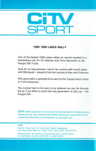 Load image into Gallery viewer, 1984 1000 Lakes Rally - World Rally Championship - CiTV Sport 2 [VHS]