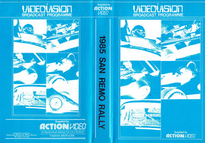 1985 San Remo Rally - Videovision/Action Video- World Rally Championship (WRC) [VHS]