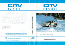 Load image into Gallery viewer, 1986 Monte Carlo Rally - World Rally Championship - CiTV Sport [VHS]