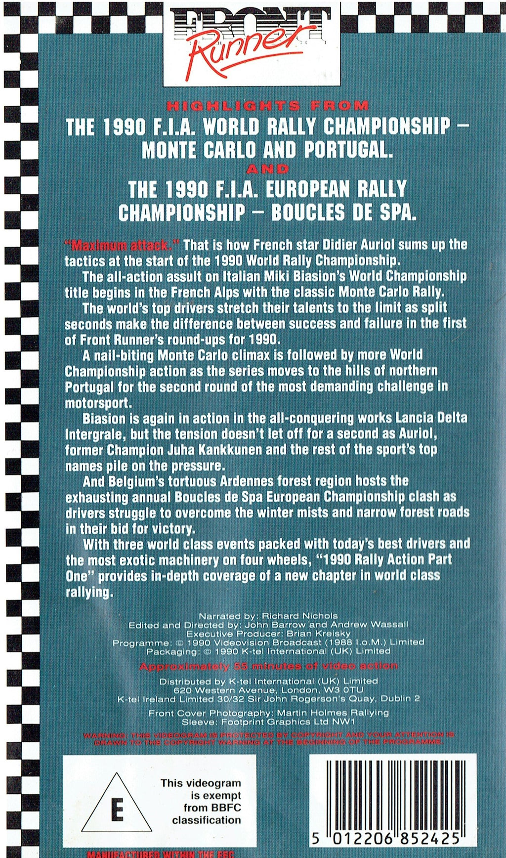 Rally Action 1 [VHS]