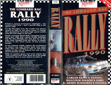 Load image into Gallery viewer, The Lombard RAC Rally 1990 - with onboard cameras in Carlos Sainz&#39;s Toyota, Malcolm Wilson&#39;s Ford and Armin Schwartz&#39;s Toyota [VHS]