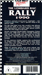 The Lombard RAC Rally 1990 - with onboard cameras in Carlos Sainz's Toyota, Malcolm Wilson's Ford and Armin Schwartz's Toyota [VHS]