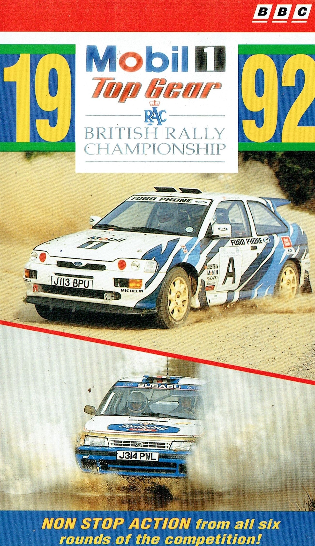top gear 1992 RAC British Rally Championship 1992