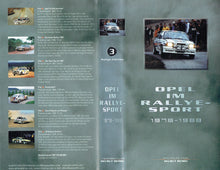 Load image into Gallery viewer, Opel im Rallye-Sport, 1978-1988: Ein Film von Helmut Deimel - Rallye-Edition 3 - Highspeed Films