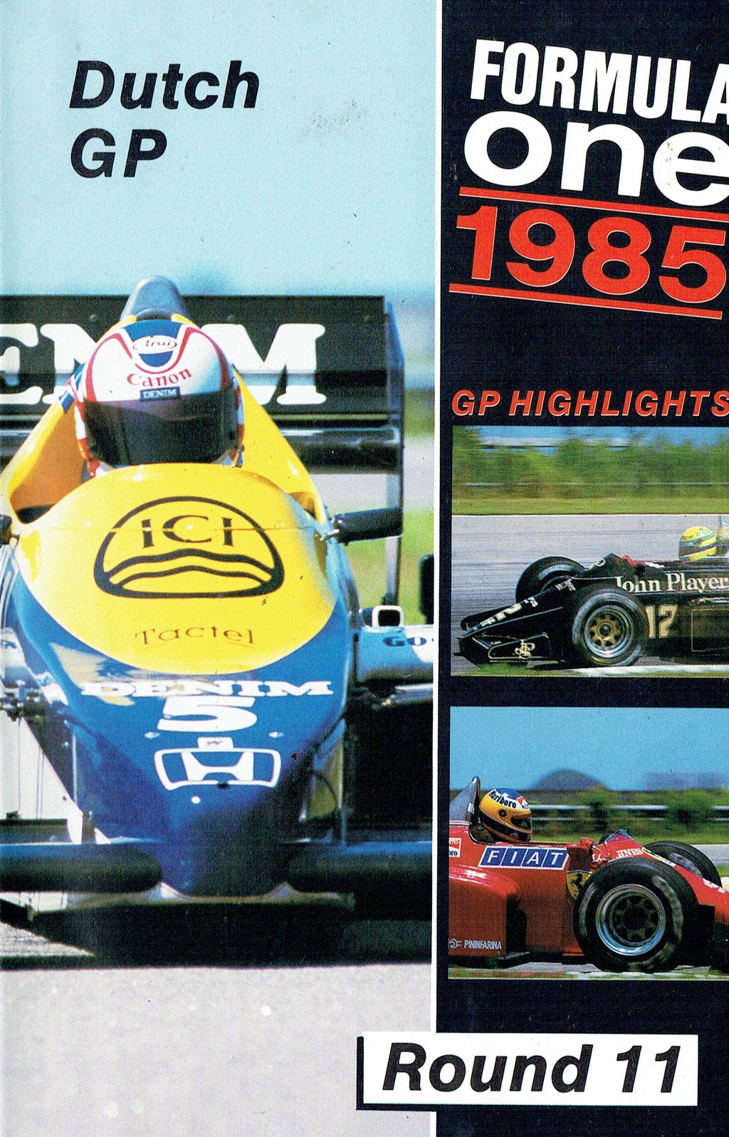 Formula One 1985 - Dutch Grand Prix GP Highlights, Round 11 - Zandvoort (Netherlands) [VHS]