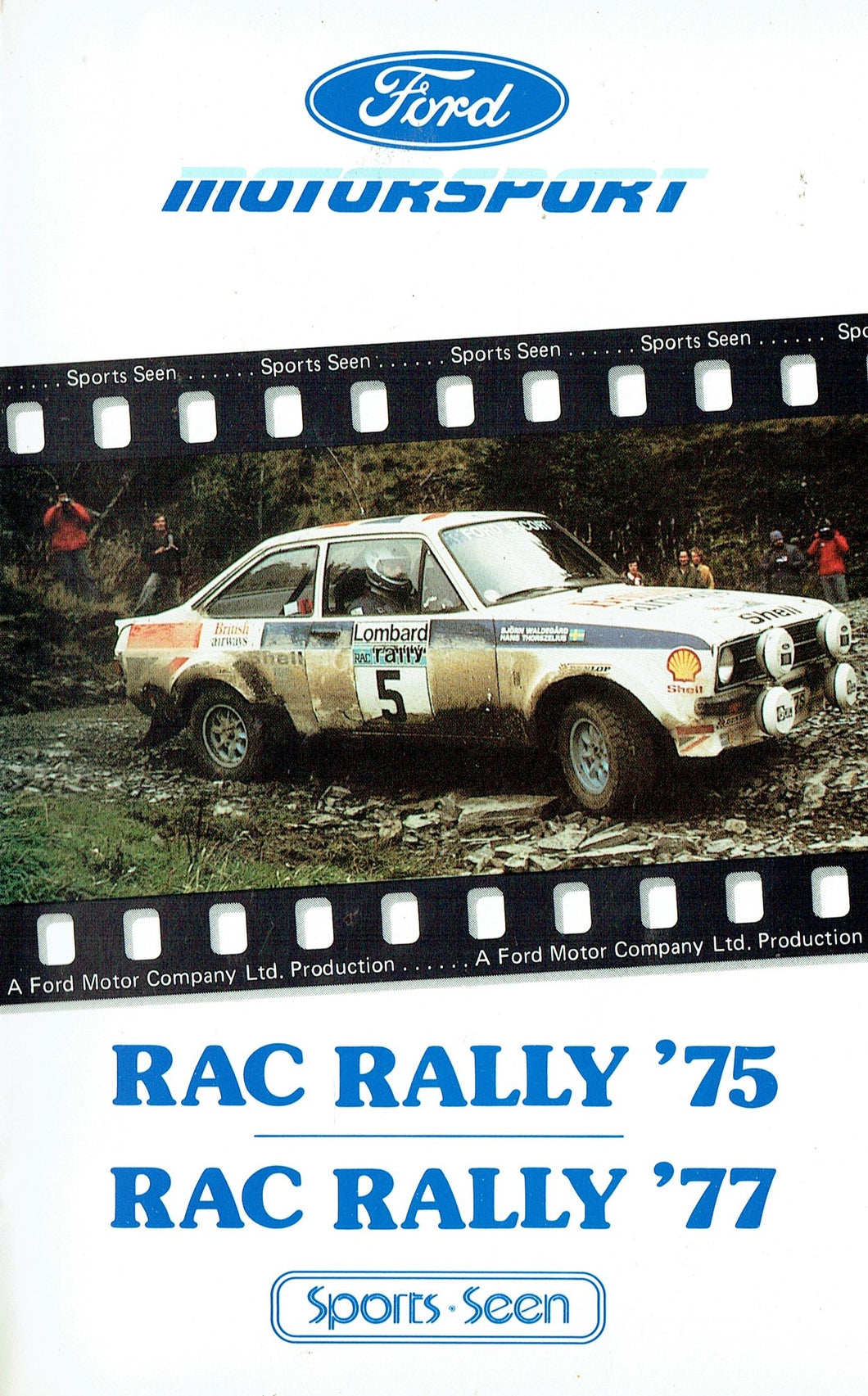 Ford Motorsport: RAC Rally '75/RAC Rally '77 - Ford Video Collection, 1975/1977 [VHS]