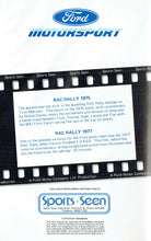 Load image into Gallery viewer, Ford Motorsport: RAC Rally &#39;75/RAC Rally &#39;77 - Ford Video Collection, 1975/1977 [VHS]