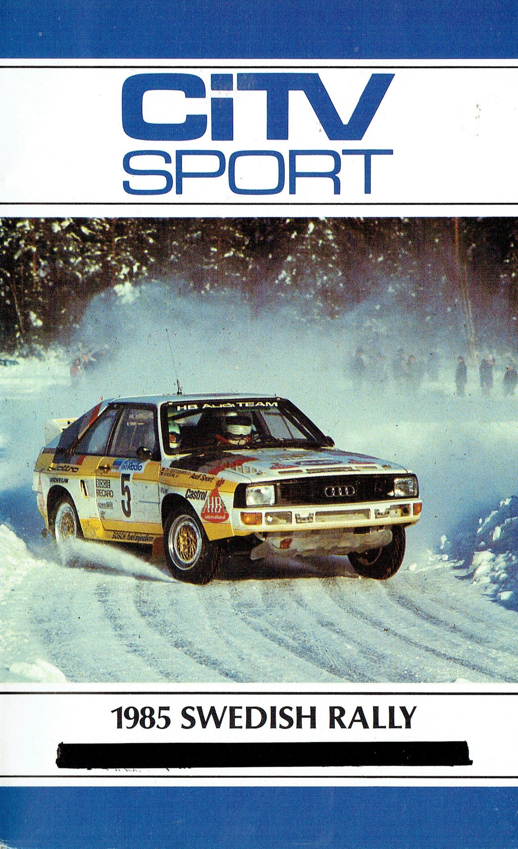 1985 Swedish Rally - CiTV SPort 5 - World Rally CHampionship (WRC) [VHS]