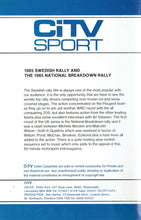 Load image into Gallery viewer, 1985 Swedish Rally - CiTV SPort 5 - World Rally CHampionship (WRC) [VHS]