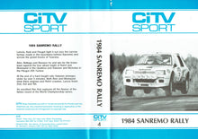 Load image into Gallery viewer, 1984 Sanremo Rally - CiTV Sport: San Remo - World Rally Championship (WRC) [VHS]