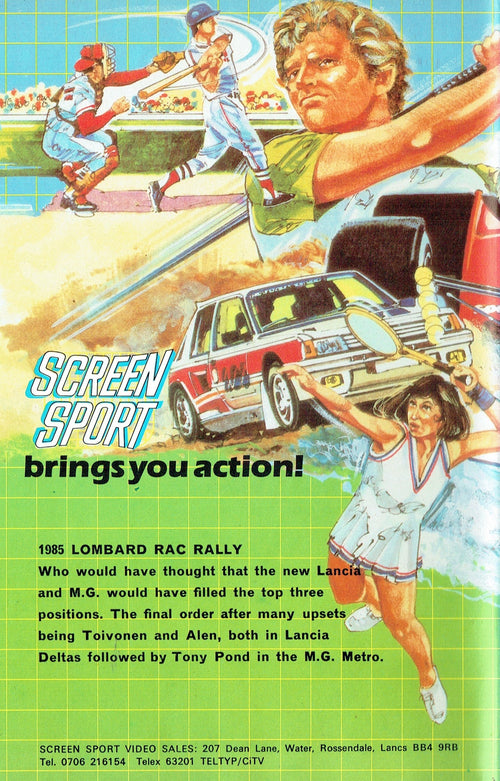 1985 Lombard RAC Rally - Screen Sport [VHS]